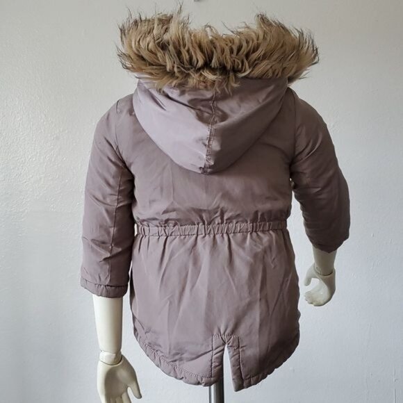 Copper Key Winter Snow Outdoor Parka Jacket Coat Brown Kids Youth GIRLS 2T/3T - Picture 4 of 13